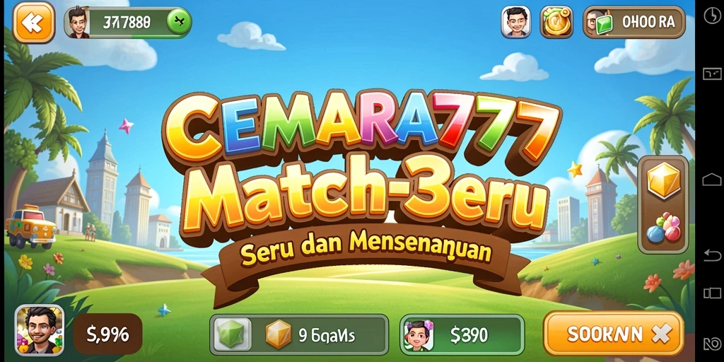 Tampilan gameplay seru dan penuh warna di CEMARA777.