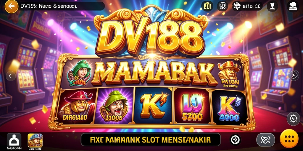 Tampilan menarik dari gameplay Slot di DV188