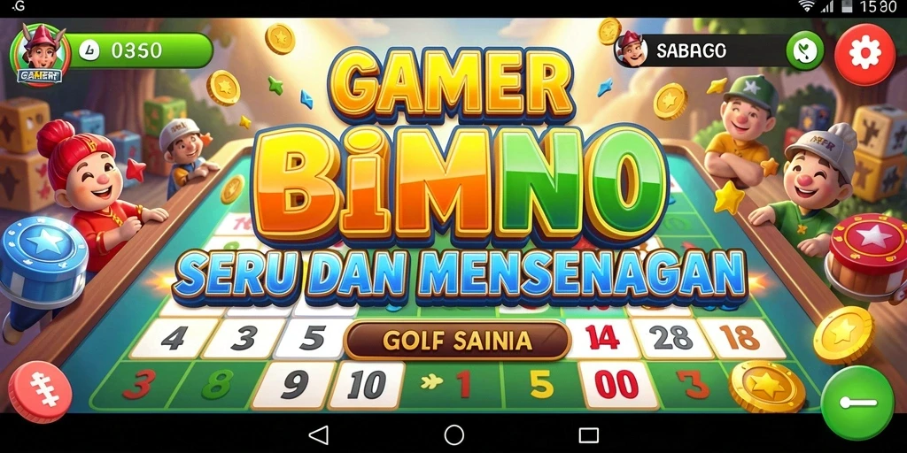 Tampilan gameplay seru dan menarik dari GAMERP Bingo.