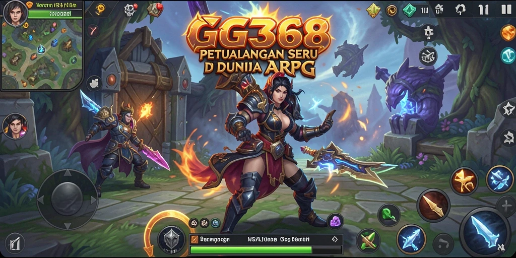 Tampilan menarik dari gameplay GG368 dengan aksi seru dan karakter beragam.