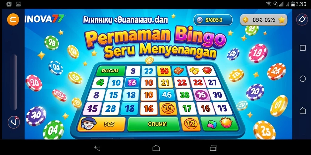 Screenshot gameplay INOVA77 menampilkan suasana permainan Bingo yang menarik.