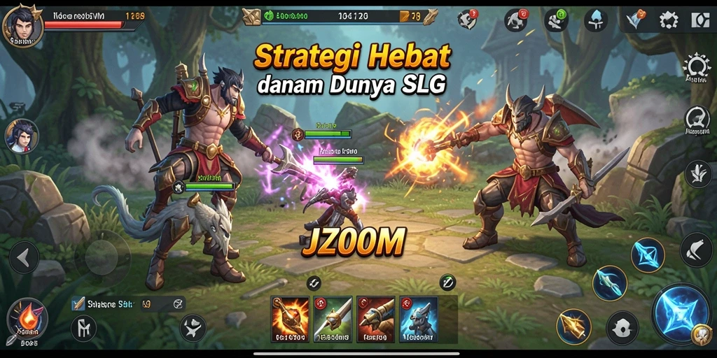 Tampilan gameplay J200M yang menarik dan penuh strategi.
