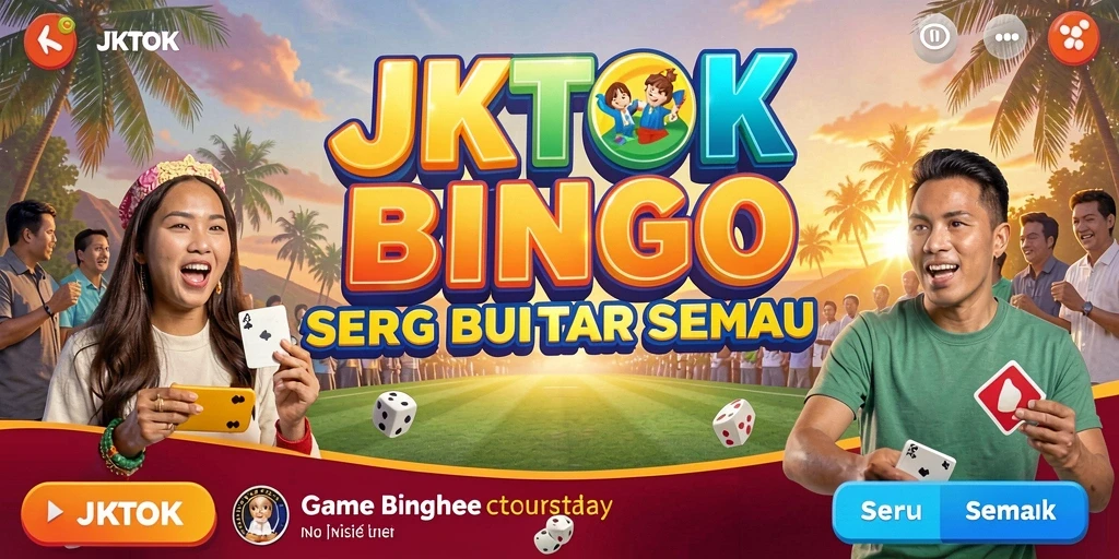 Tangkapan layar gameplay Bingo JKTOK yang penuh warna dan menarik.