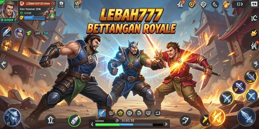 Gameplay seru dari LEBAH777 dalam pertarungan Battle Royale.