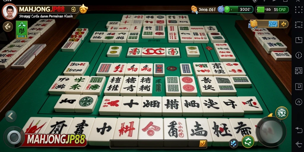 Tampilan gameplay dari <strong>MAHJONGJP88</strong> yang menarik dan strategis.