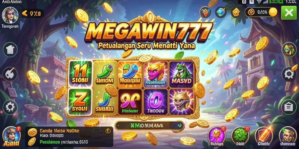Screenshot MEGAWIN777 menampilkan pengalaman gameplay petualangan yang mendebarkan.
