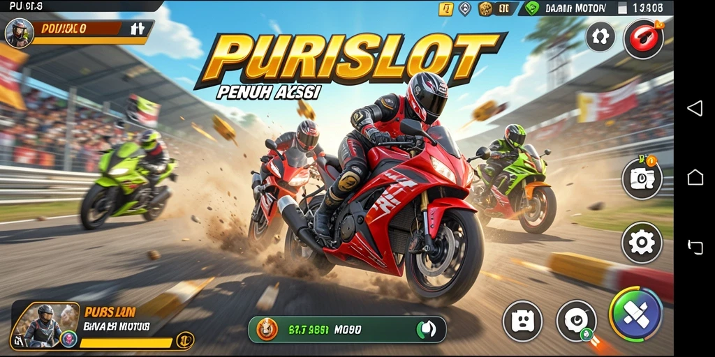 Gameplay intens dan memacu adrenalin di PURISLOT.