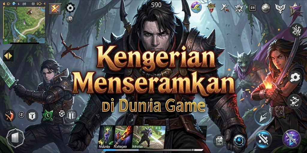 Gameplay S80 yang menegangkan dengan suasana horor yang kental.