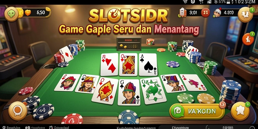 Gameplay seru SLOTSIDR menunjukkan suasana kompetitif dan interaksi antar pemain.